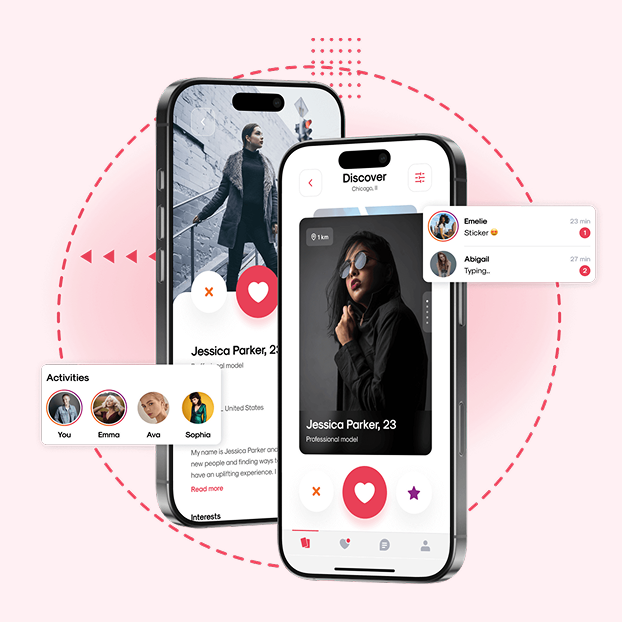 Secure and scalable dating app development